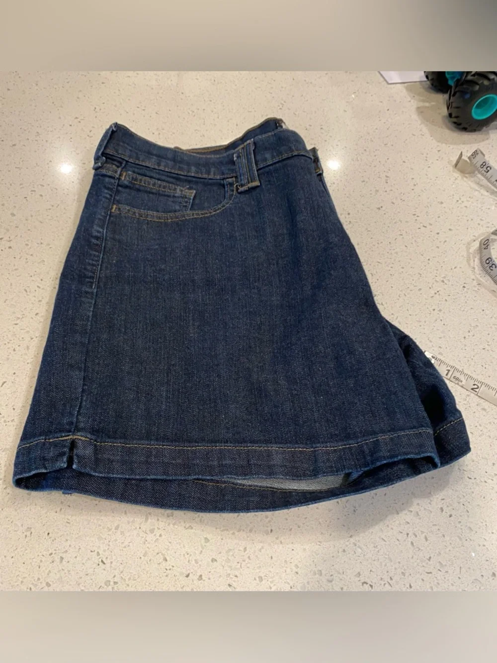 Levi's 515 Denim Shorts size 16 cowboy western festival Y2K